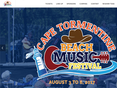 Cape Tormentine beach music festival